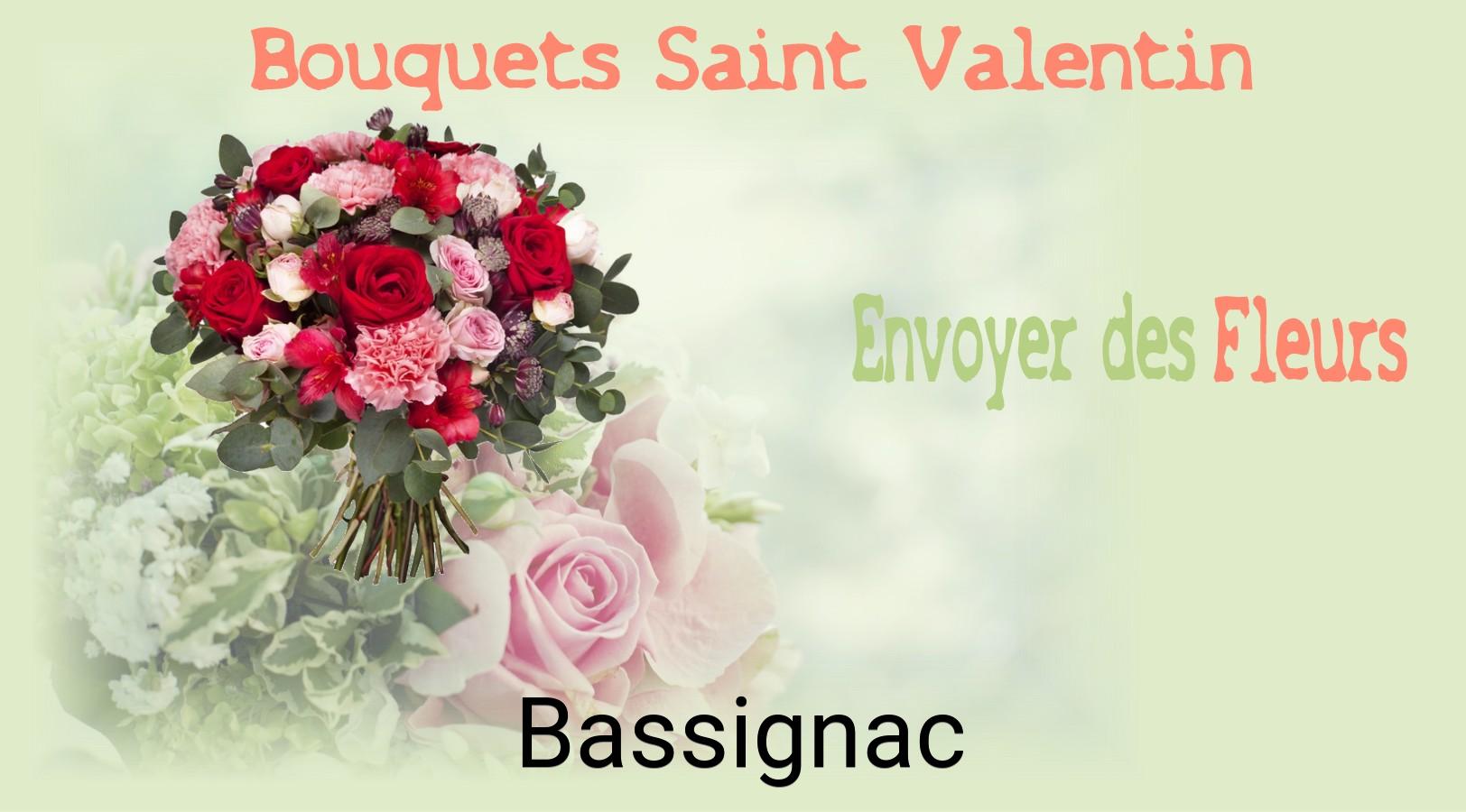 Roses de Saint-Valentin livrées à Bassignac